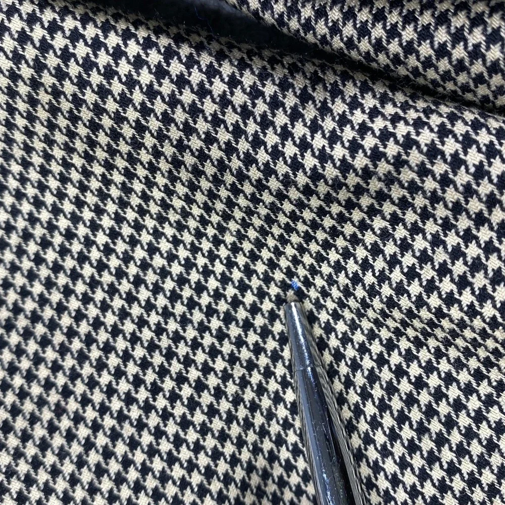 Vintage‎ Tommy Hilfiger Blazer Mens 38R Houndstooth Wool Sport Coat Jacket USA